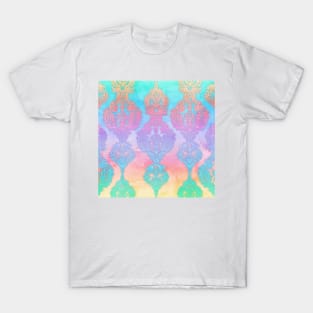 The Ups and Downs of Rainbow Doodles T-Shirt